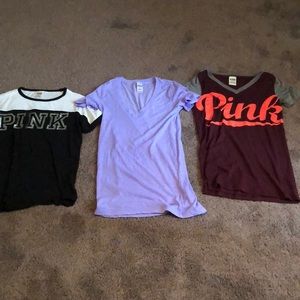 Bundle! PINK T-shirt set!